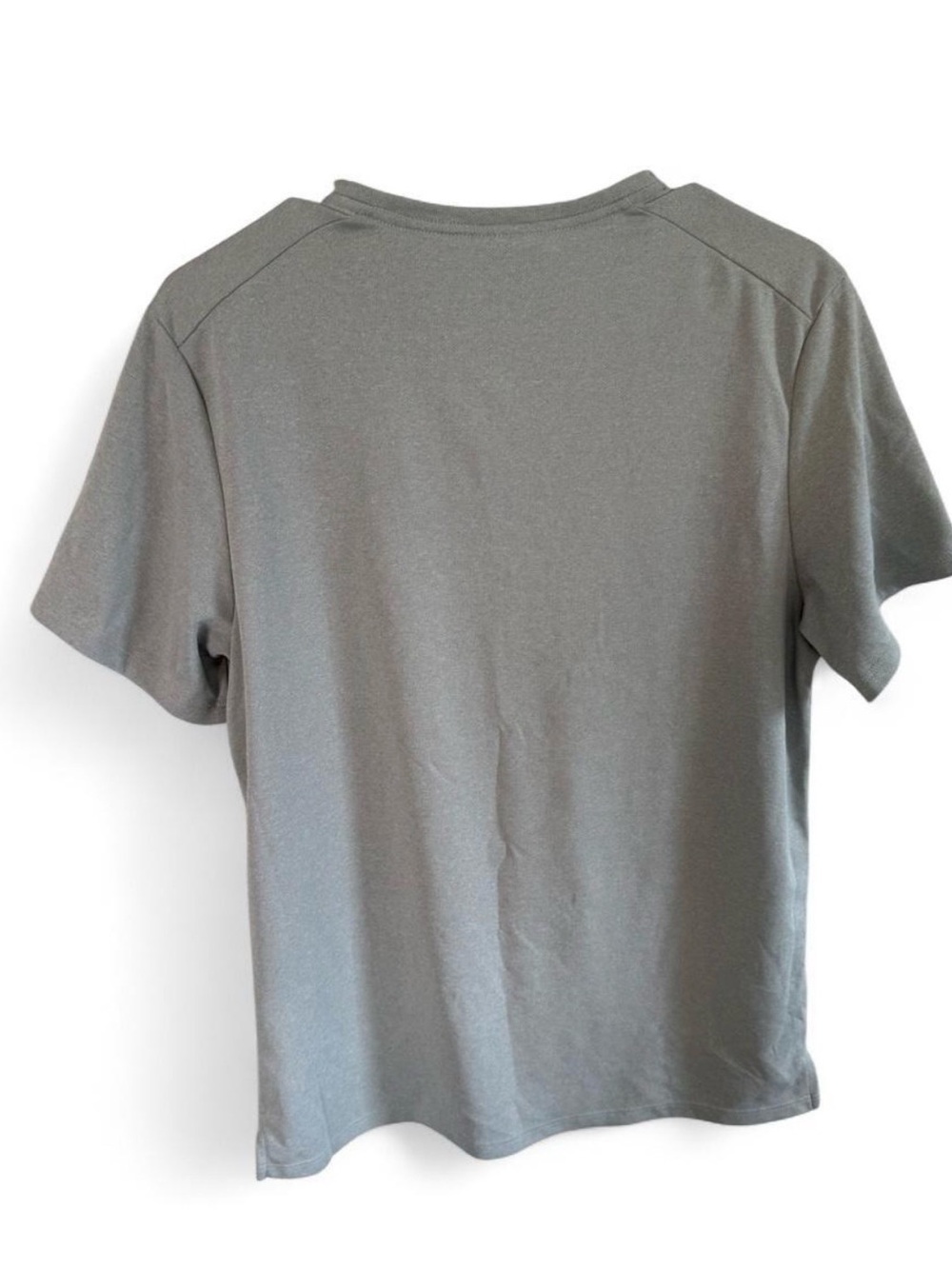 Nike Light Gray Short Sleeve Dri-FIT Tee - Picture 3 of 3